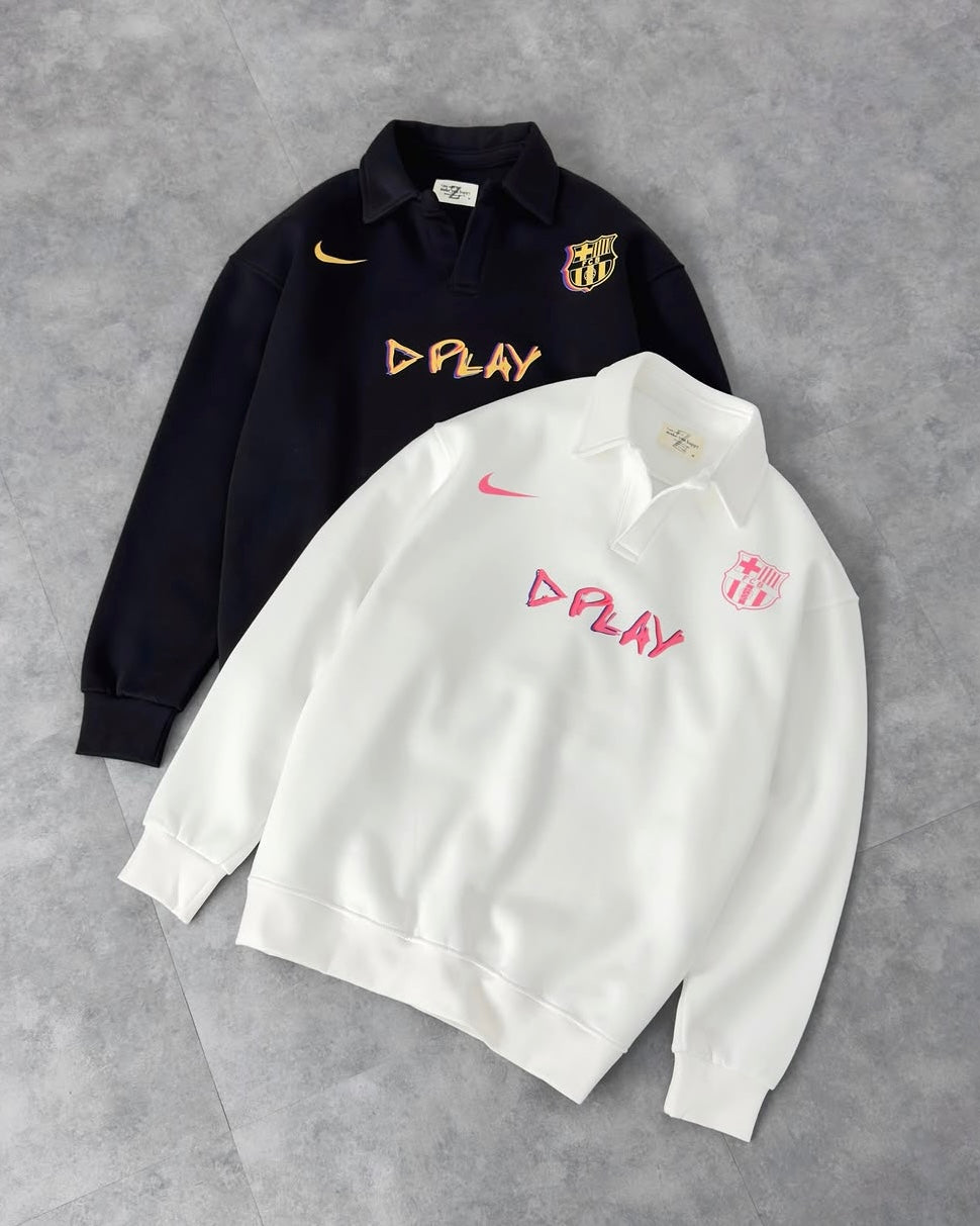 Barcelona Delay Polo Sweater