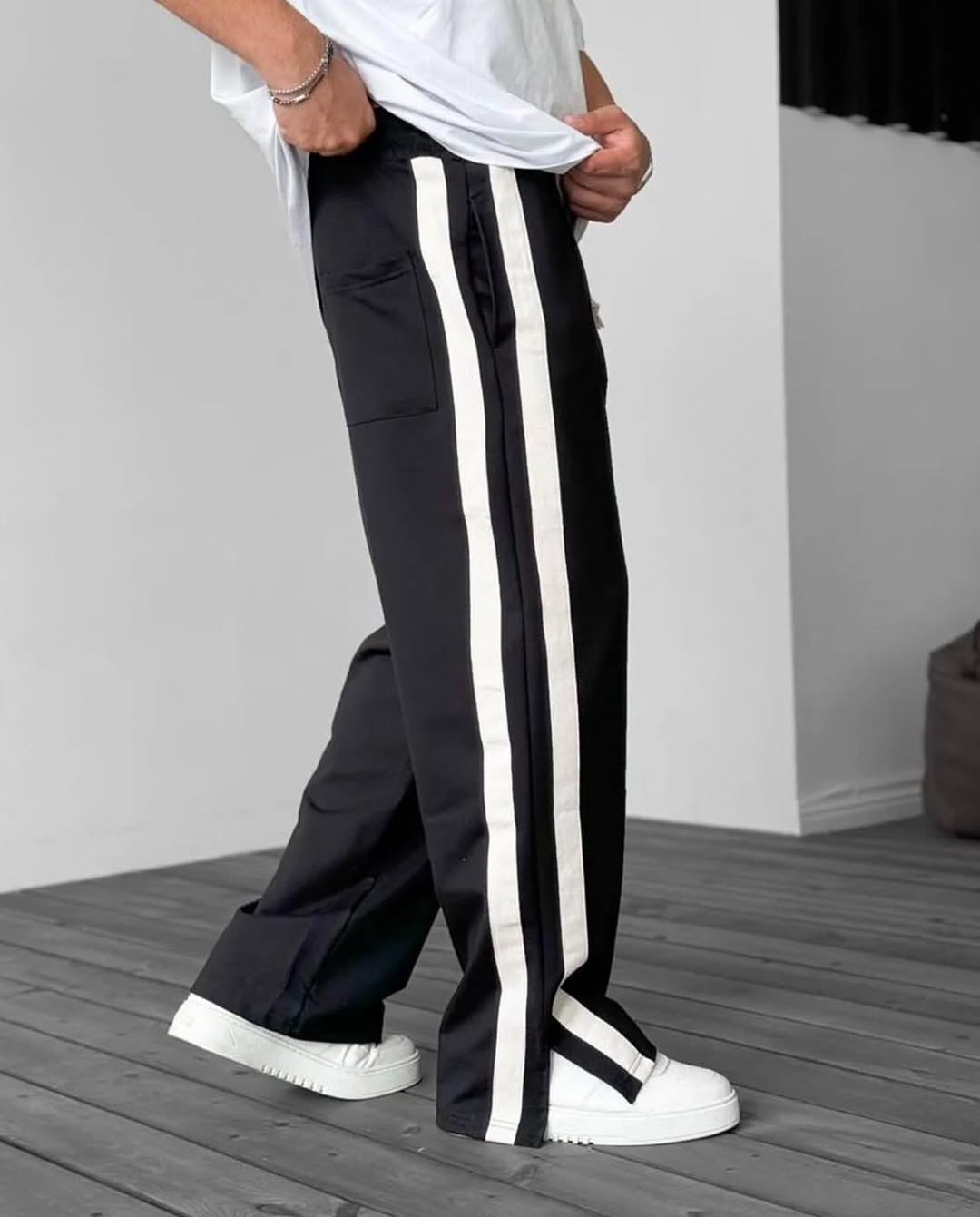 Double Line Sided Pants